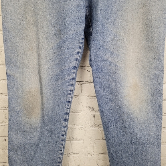 SILVER | Red Star vintage 100% cotton super high waist tapered mom jeans - Picture 8 of 10